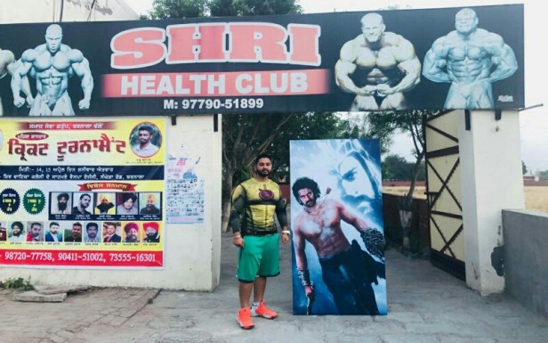 Prabhas turns Poster boy for Punjab gym