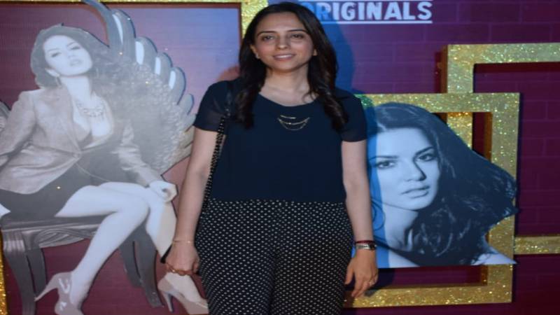 Shareen Mantri at Sunny Leone’s Karenjit Kaur trailer launch!