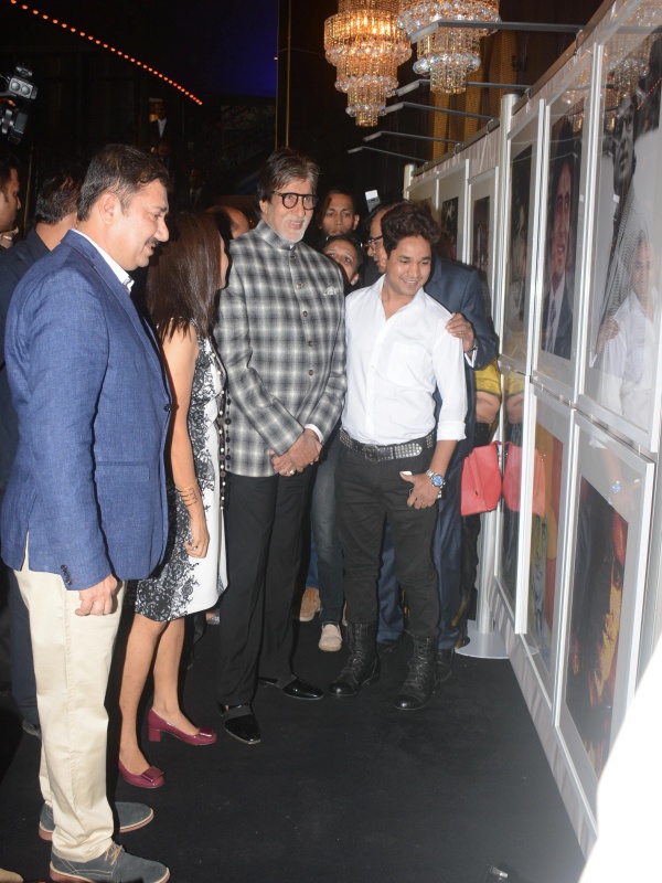 Mr Amitabh Bachchan at inauguration of Frames 75