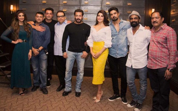 Salman Khan with Race 3 team
