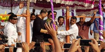 Akshay Kumar - begin work on water harvesting