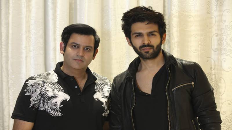 Ajay Kapoor and Kartik Aaryan