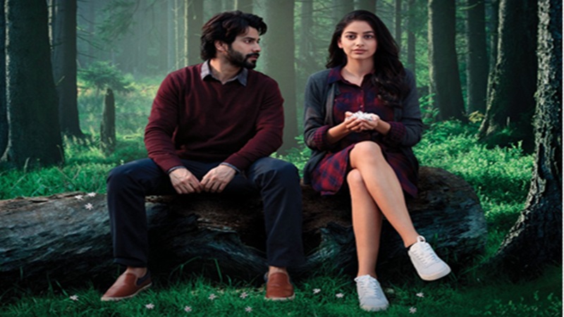 Varun Dhawan, Banita Sandhu in October Poster