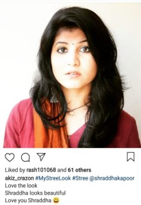 Fans recreate Shraddha Kapoor's Stree look