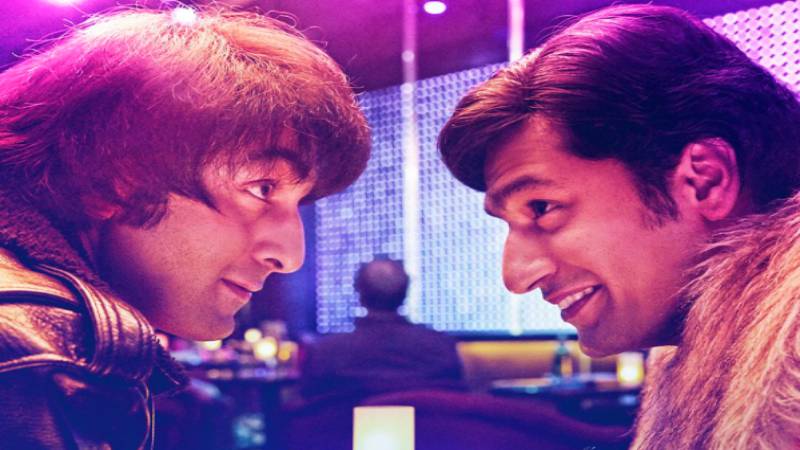 Sanju Poster- Ranbir Kapoor with Vicky Kaushal