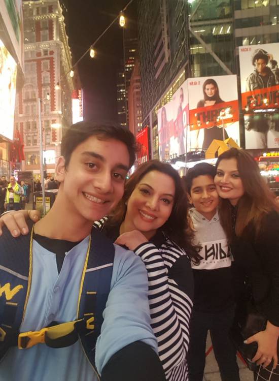 Payal Malhotra's Family and Deepshikha Nagpal's Family on USA vacation