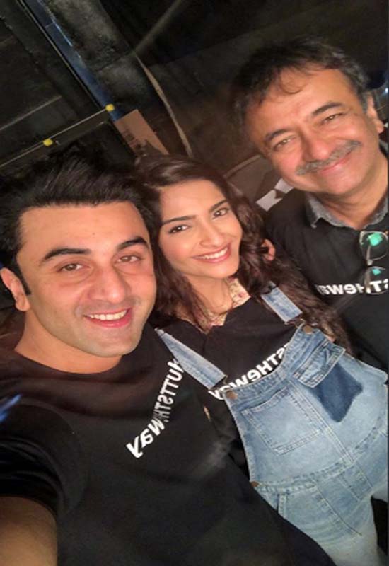 Rajkumar Hirani, Ranbir Kapoor, Sonam Kapoor, Dutt Biopic wraps with a bang!