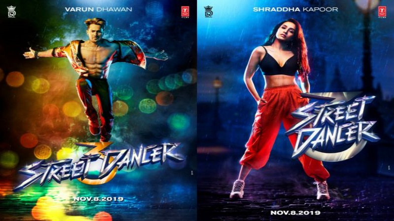 Varun Dhawan and Shraddha Kapoor in Street Dancer 3D