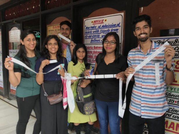 Deepika Padukone fans at Mumbai theatre