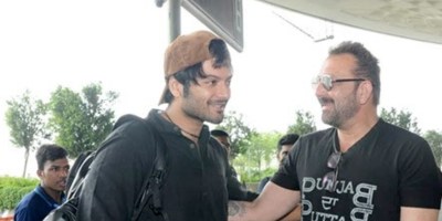 Ali Fazal and Sanjay Dutt