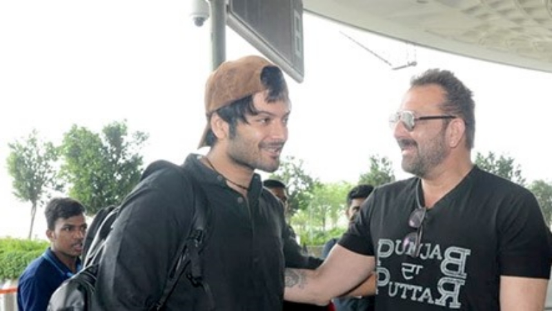 Ali Fazal and Sanjay Dutt