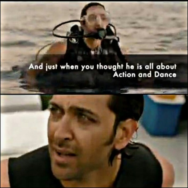 Hrithik Roshan in Zindagi Na Milegi Doobara 