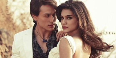 Tiger Shroff and Kriti Sanon in Heropanti
