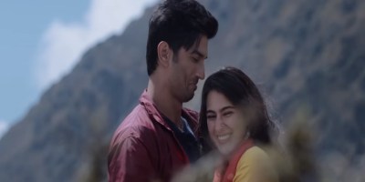 Sushant Singh Rajput and Sara Ali Khan in Kedarnath