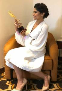 Sai Tamhankar receives the prestigious Savvy Award