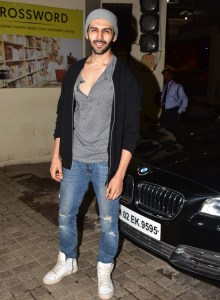 Fukrey Returns Screening - Kartik Aryan