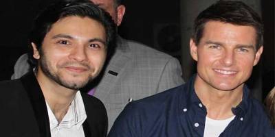 Mishal Raheja with Tom Cruise