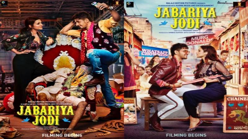 Sidharth Malhotra and Parineeti Chopra as in Jabariya Jodi