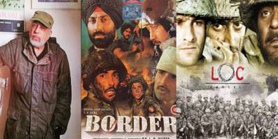 J P Dutta, Border and LOC Kargil