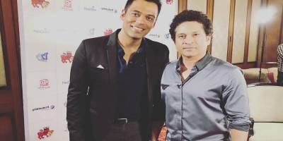Samir Kochhar with Sachin Tendulkar