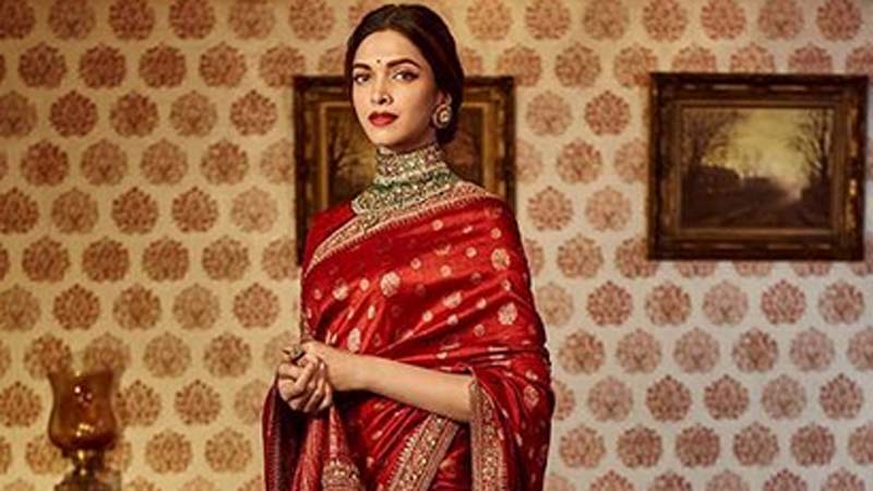 Deepika Padukone in Saree