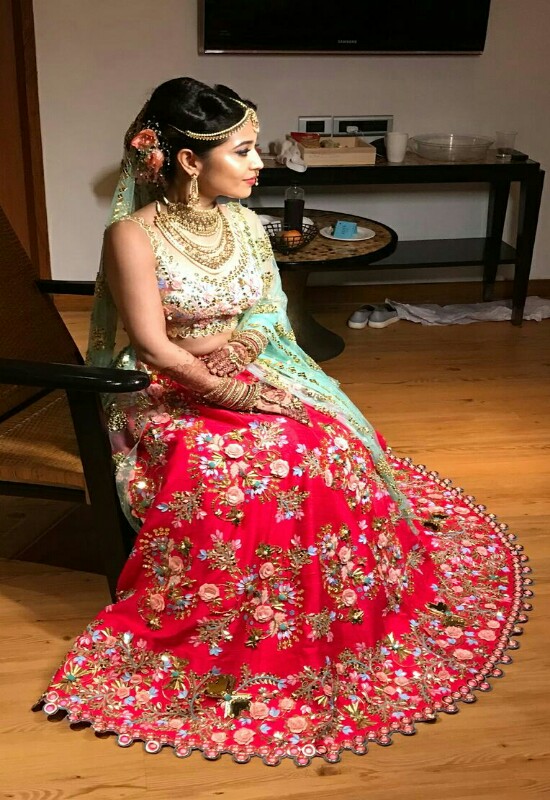 Shweta Tripathi in wedding attire 