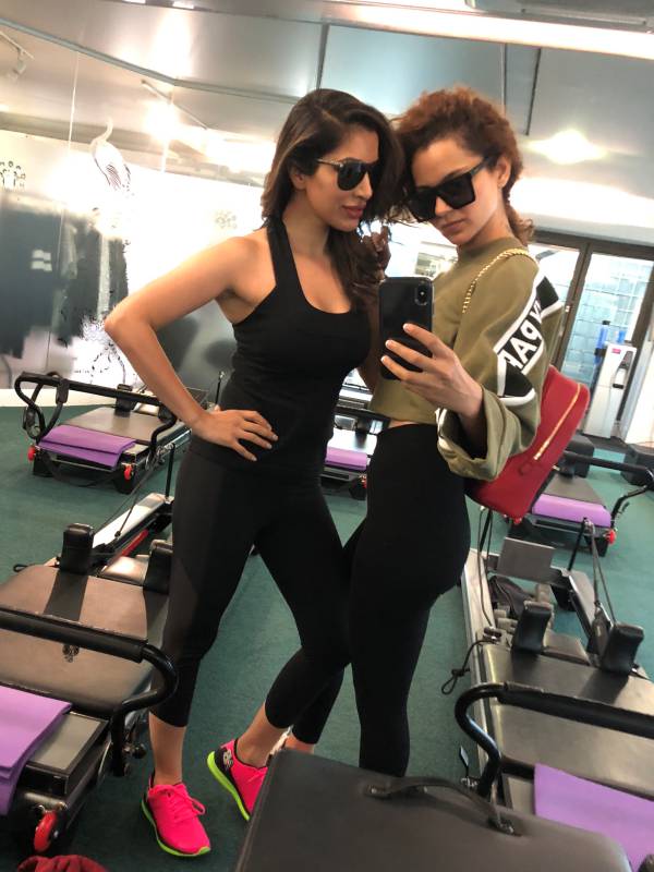 Sophie Choudry and Kangana Ranaut
