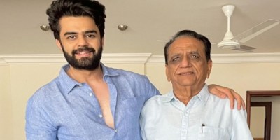 Maniesh Paul with father Jagmohan Paul
