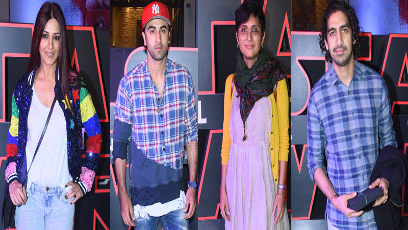 Celebs at Star Wars Premiere