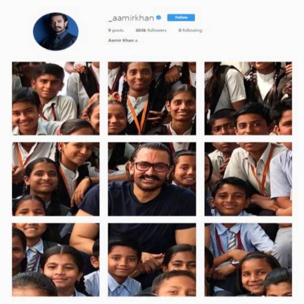 Aamir Khan's 3rd Insta post