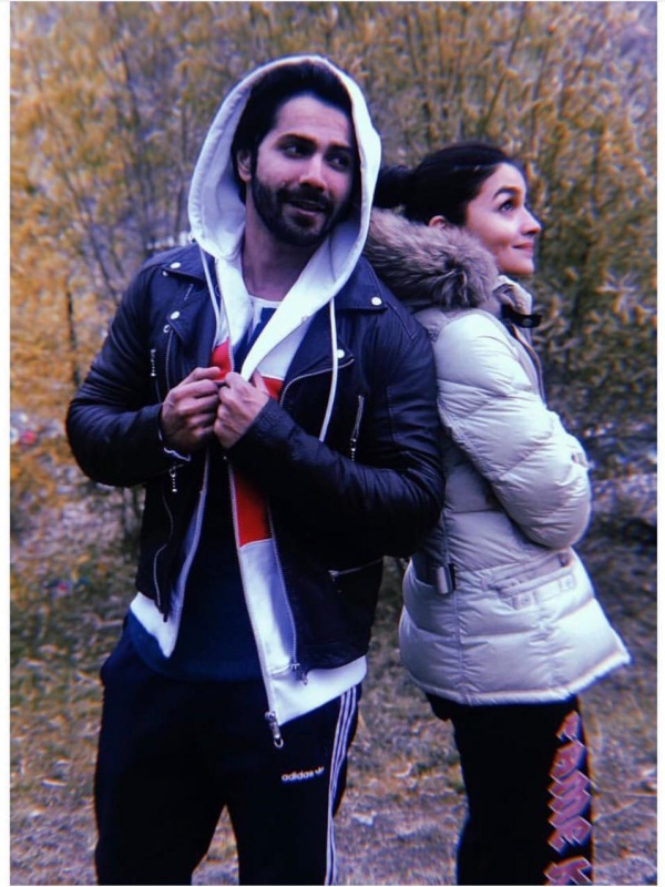 Alia Bhatt and Varun Dhawan in Kargil for Kalank