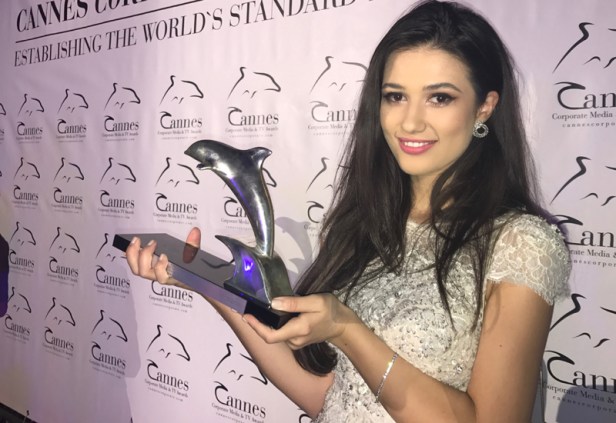 Madalina Bellariu at cannes