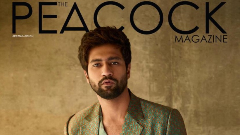 Vicky Kaushal on cover of The Peacock Magazine