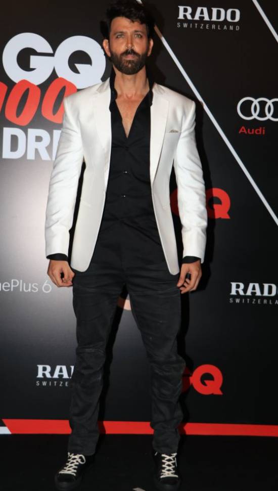Hrithik Roshan at GQ best dressed party