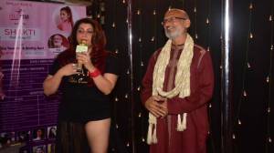 Smilly Suri with her guru Uday Deshpande (Custom)