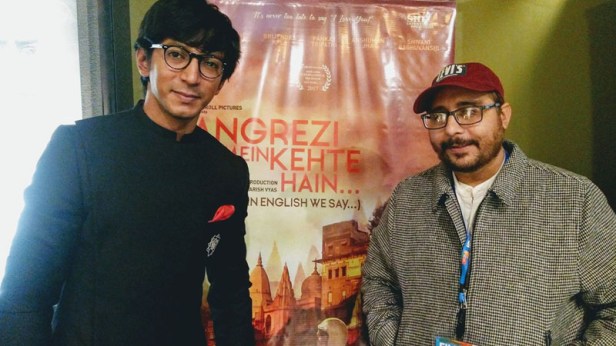 Anushuman Jha, Angrezi Mein Kehte Hain team at SAIFF 2017