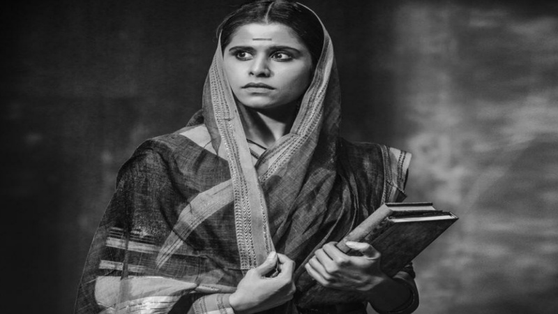 Sai Tamhankar as Savitribai Phule shot by Tejas Nerurkar