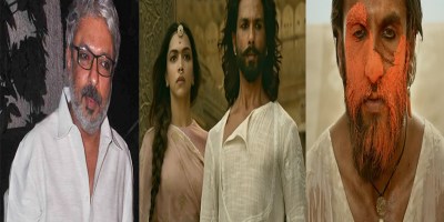 Padmaavat Team-Sanjay Leela Bhansali, Deepika Padukone, Shahid Kapoor, Ranveer Singh
