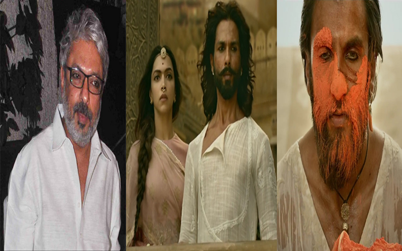 Padmaavat Team-Sanjay Leela Bhansali, Deepika Padukone, Shahid Kapoor, Ranveer Singh