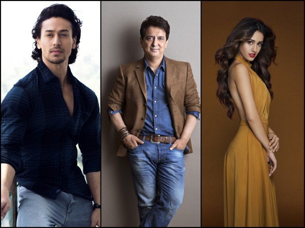 Baaghi 2 Team- Tiger Shoff, Sajid Nadiadwala, Disha Patani