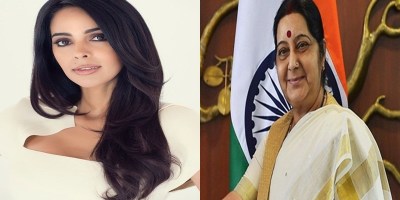 Mallika Sherawat, Sushma Swaraj