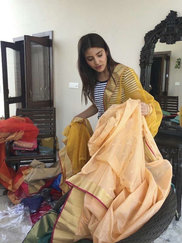 Anushka Sharma’s love for Chanderi