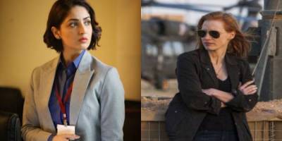 Yami Gautam in Uri and Jessica Chastain in Zero Dark Thirty