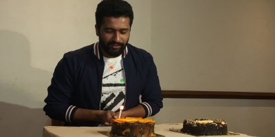 Vicky Kaushal celebrates his 30th birthday with media