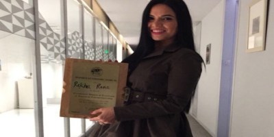 Actress Rekha Rana felicitated by ‘Women Economic Forum 2018’