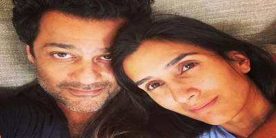 Abhishek Kapoor with wife Pragya Yadav