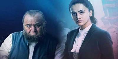 Taapsee Pannu and Rishi Kapoor in Mulk