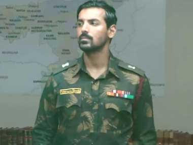 John Abraham in Army Uniform