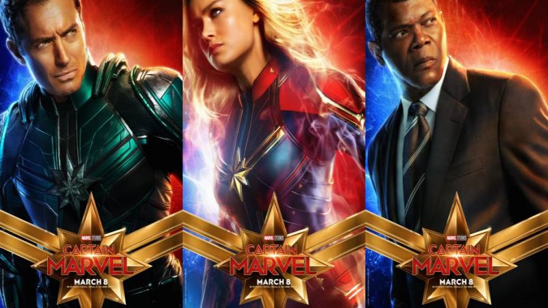 Captain Marvel new Posters