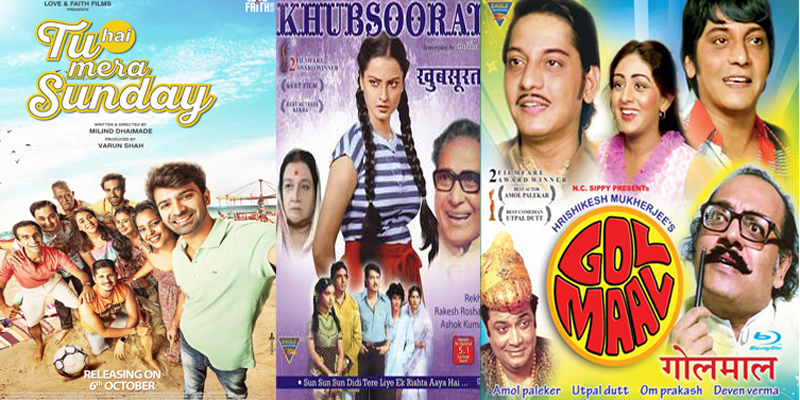 Tu Hai Mera Sunday, Khubsoorat, Golmaal